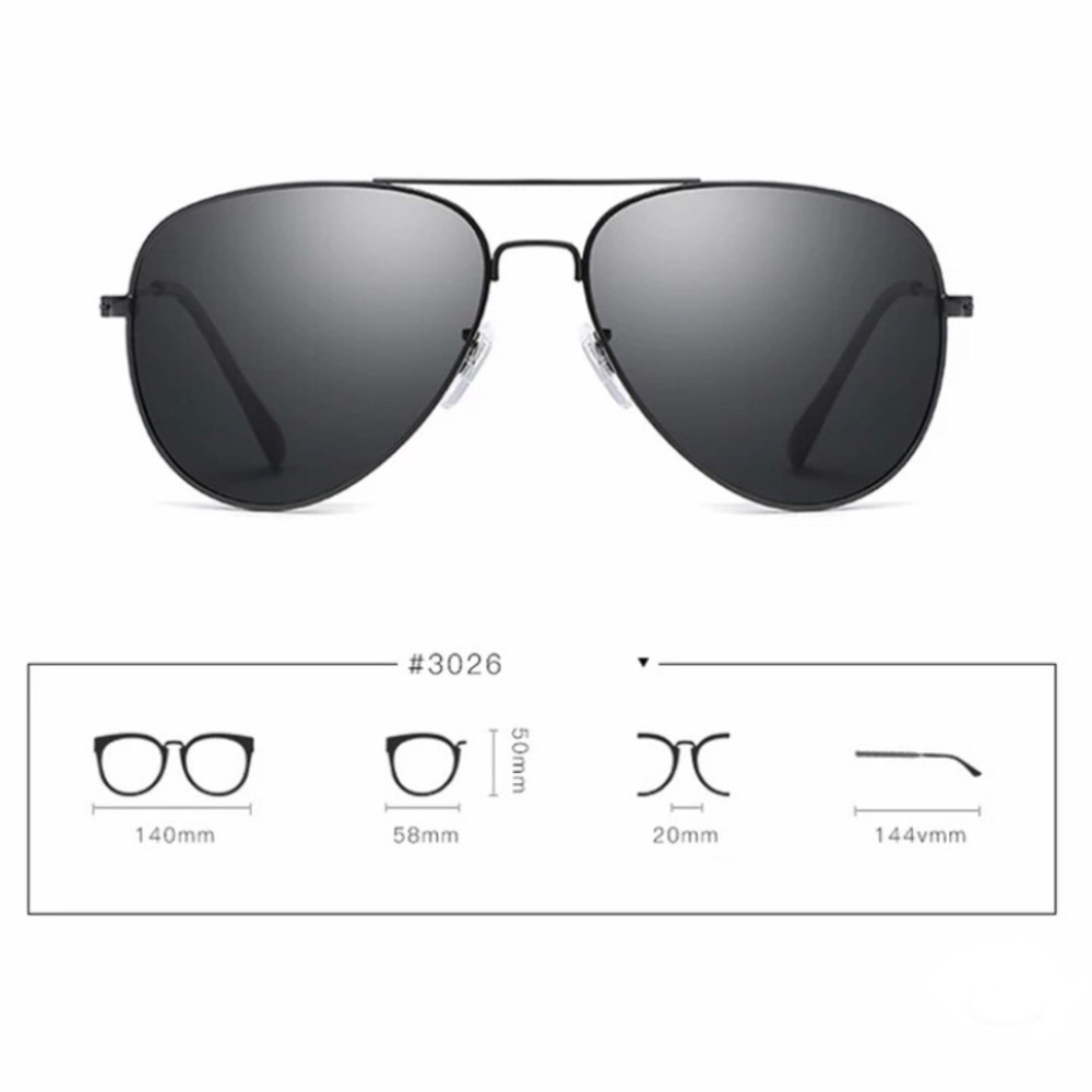 Blue Aviator Sunglasses w/ gold frame - Picture 2 of 3
